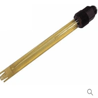 S354CD-Capteur de pH, plat, polymere, 12 mm, capuchon S8 13,5