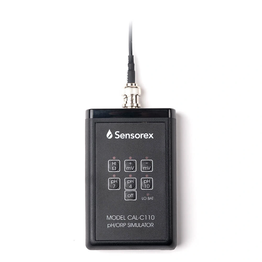 Simulador de pH/ORP de alta impedancia CAL-C110 para laboratorio Sensorex