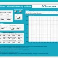Software für die Benutzeroberfläche des Sensorex Smart Sensor
